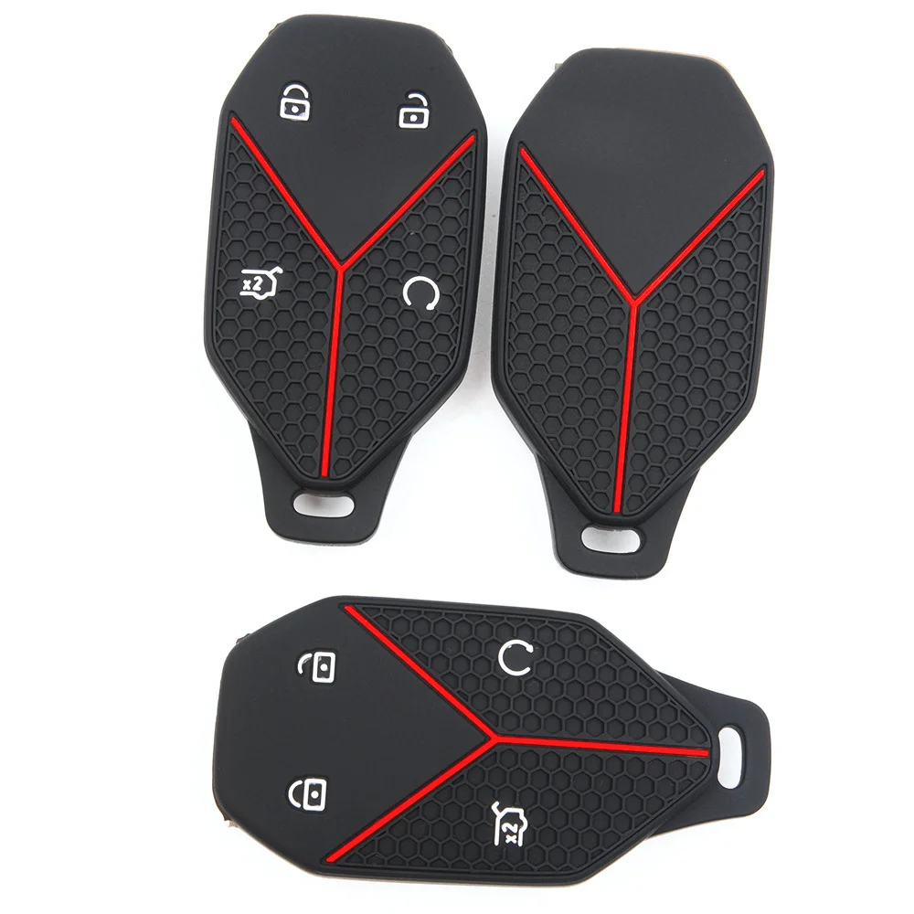 For BYD Formula Leopard 5 Leopard 8 Titanium 3 Titanium 9 Fang Cheng Bao Silicone Remote Fob Holder Premium Protective