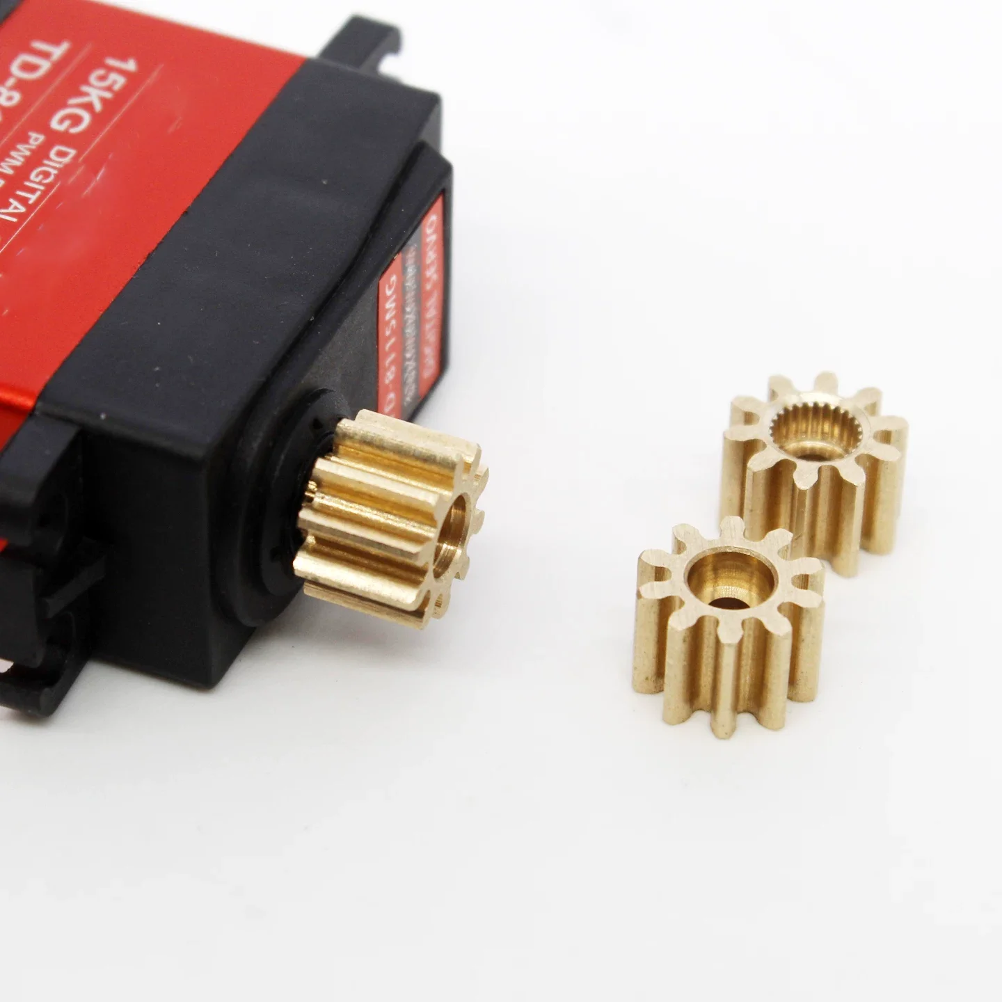 1M 10Teeth 25T Servo Metal Gear Small Servo Disk Replacement gear for RC Robot Aircraft Model Parts Fits 5.94mm Servo Shaft