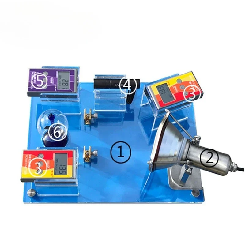 Automotive solar film thermal insulation tester, thermal fan magic mirror tester demonstration stand