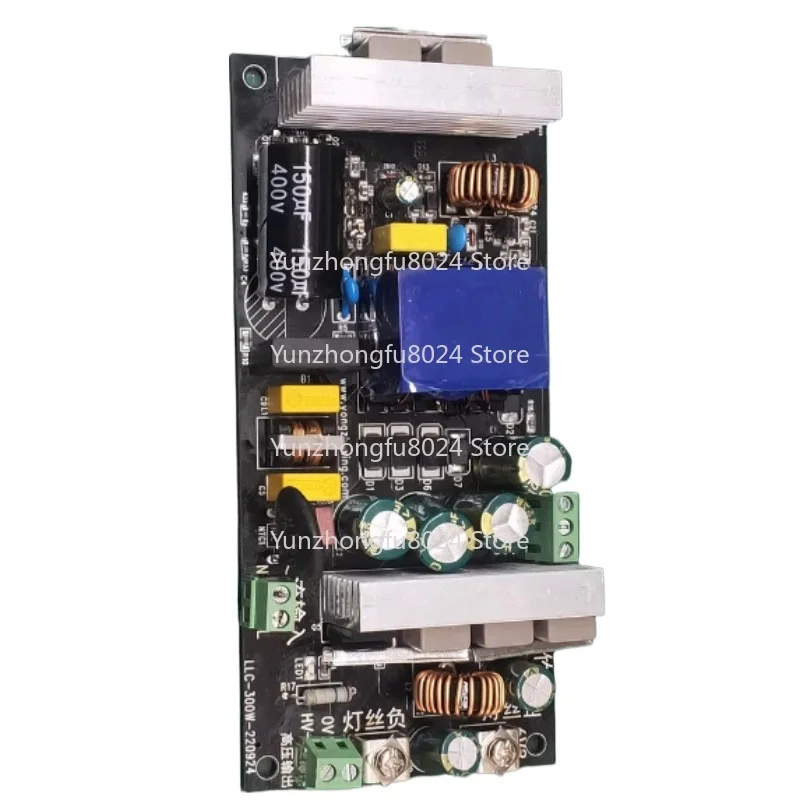 

LLC Power Amplifier Switching Power Supply for Electronic Tube Tube Amplifier 300W, with Delay Function, 300V 12.6V 6.3V