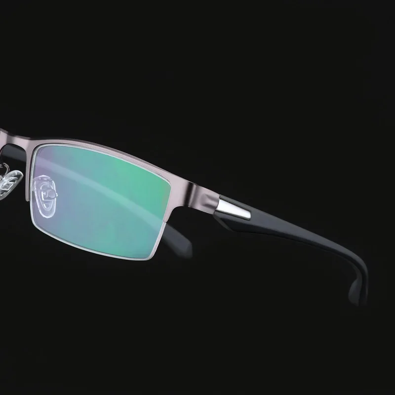 Men Photochromic Progressive MultiFocal Reading Glasses Anti-Blue Light Metal Frame Square Women Hyperopia Presbyopia Glasses image 5