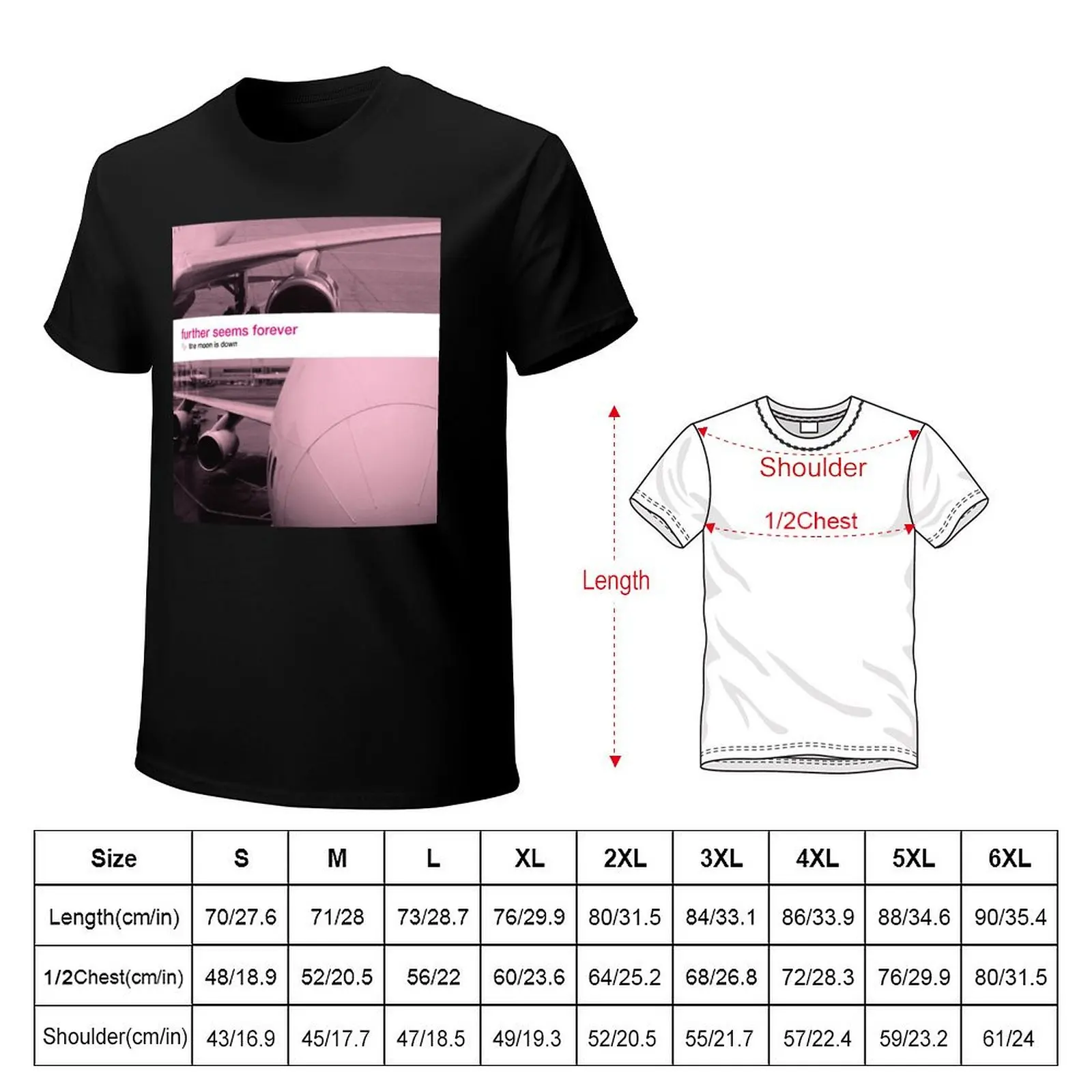 Further Seems Forever - The Moon Is Down T-Shirt Long Lasting Casual T-Shirt