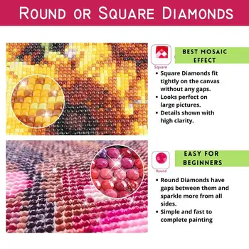 10 best sales Diamantmalerei mit weißem Tiger - №6