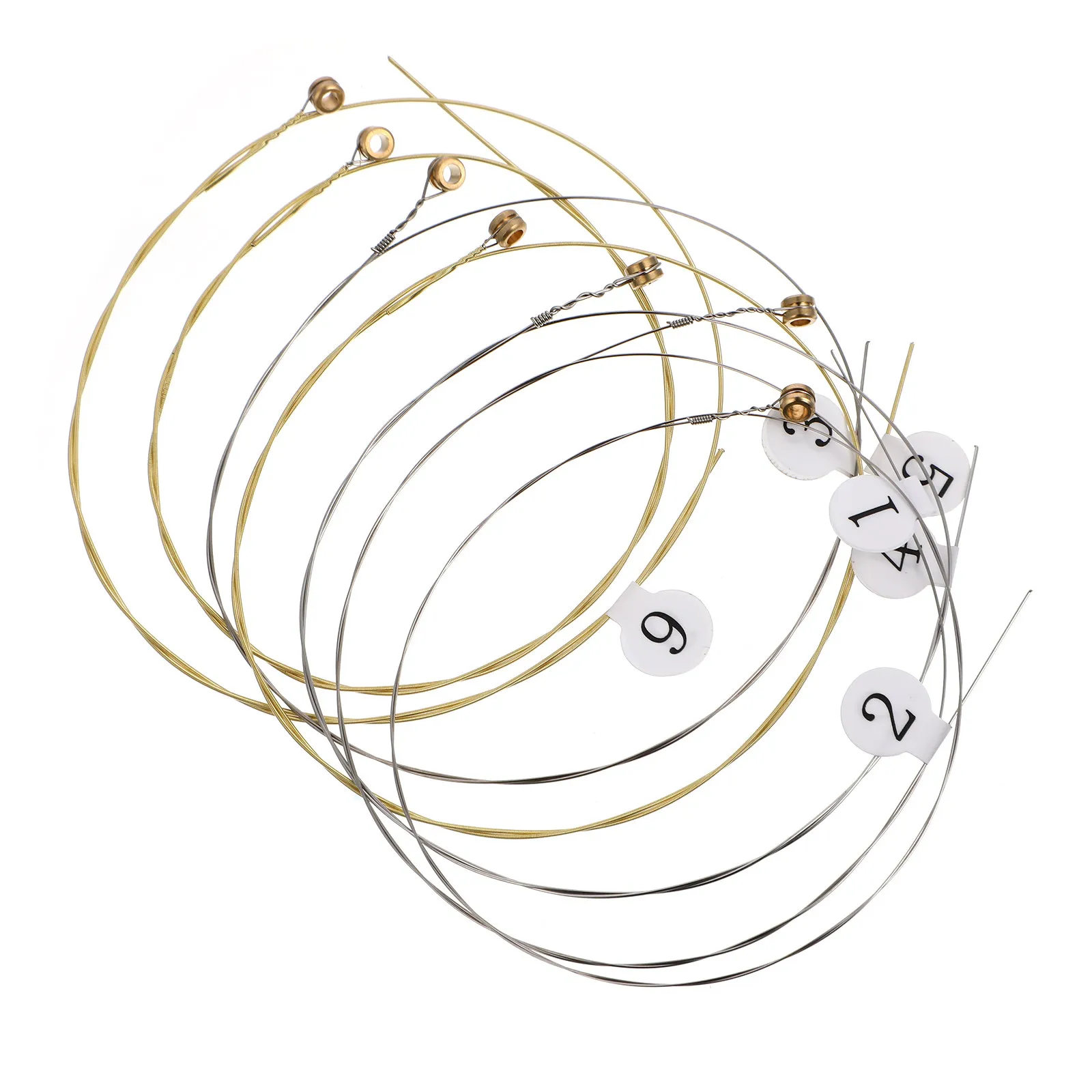7Pcs Harp Strings Pack Steel String Replacement Kit Stable Vibration Long Lifespan for Beginners Musical Instrument Accessories