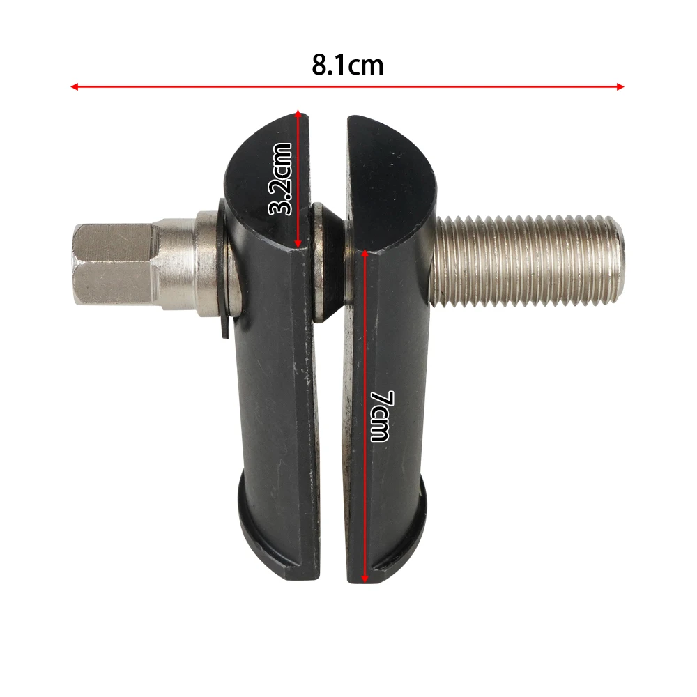 Bearing Puller, Bearing Removal Tool, Steering Neck Bearing Race Remover Bearing Pullers for 1‑1/8in to 2‑5/8in ID Races