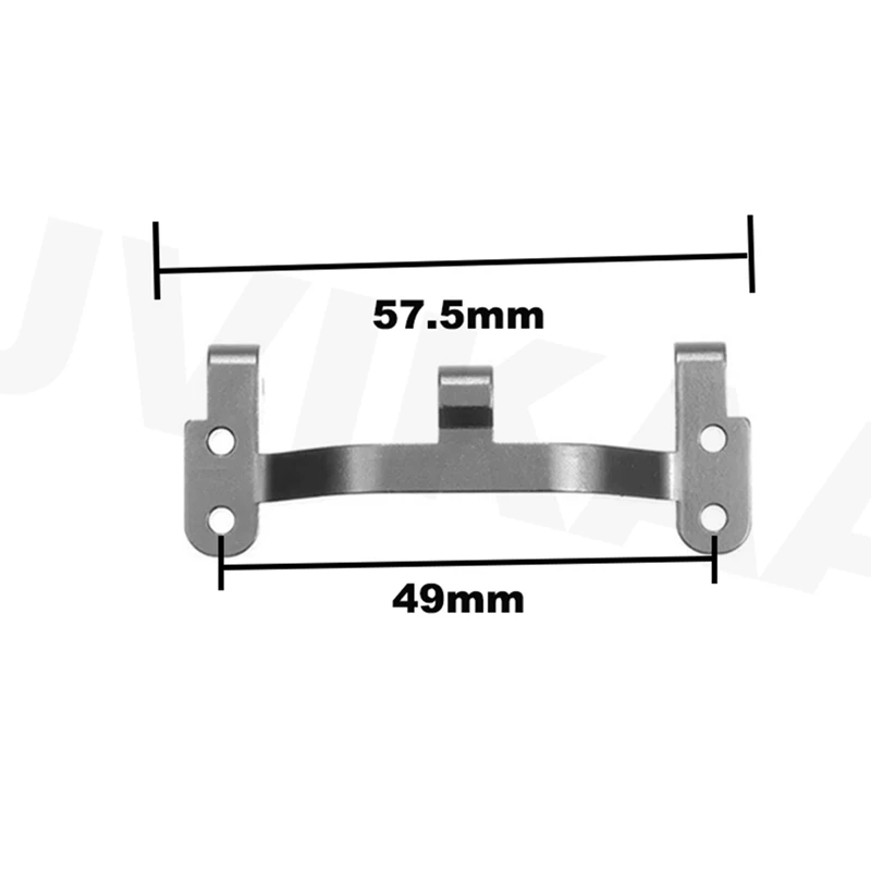 Atualizar metal puxar haste tirante puxar haste base amortecedor para wpl 1/16 c34 c44 rc carro peças de reposição