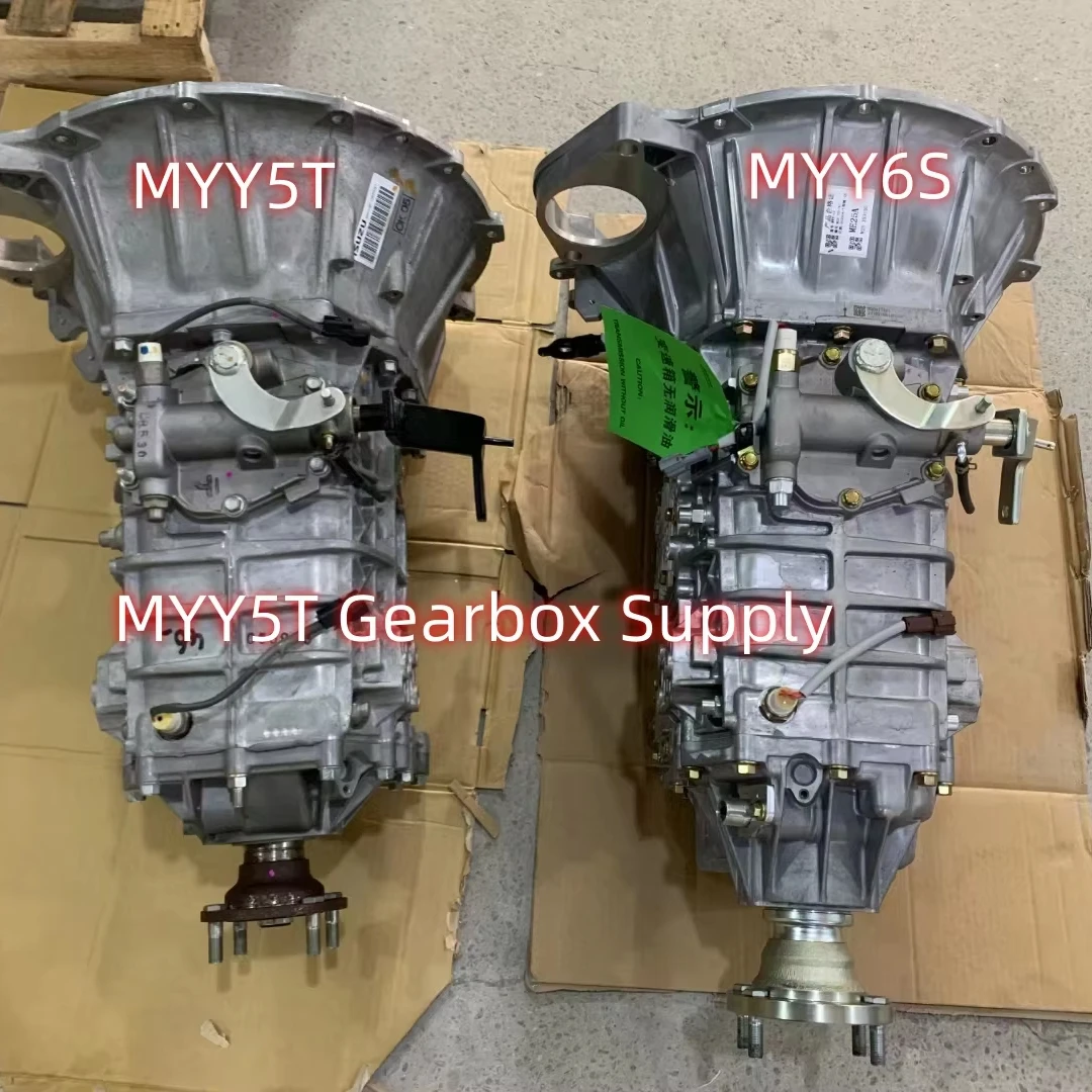 New Aluminum MYY5T/MYY6S Transmission Assembly Gearbox for ISUZU NPR/NQR NMR NLR Trucks with 4JJ1/4HK1/4KH14HF1 4HG1 4HE1 Engine