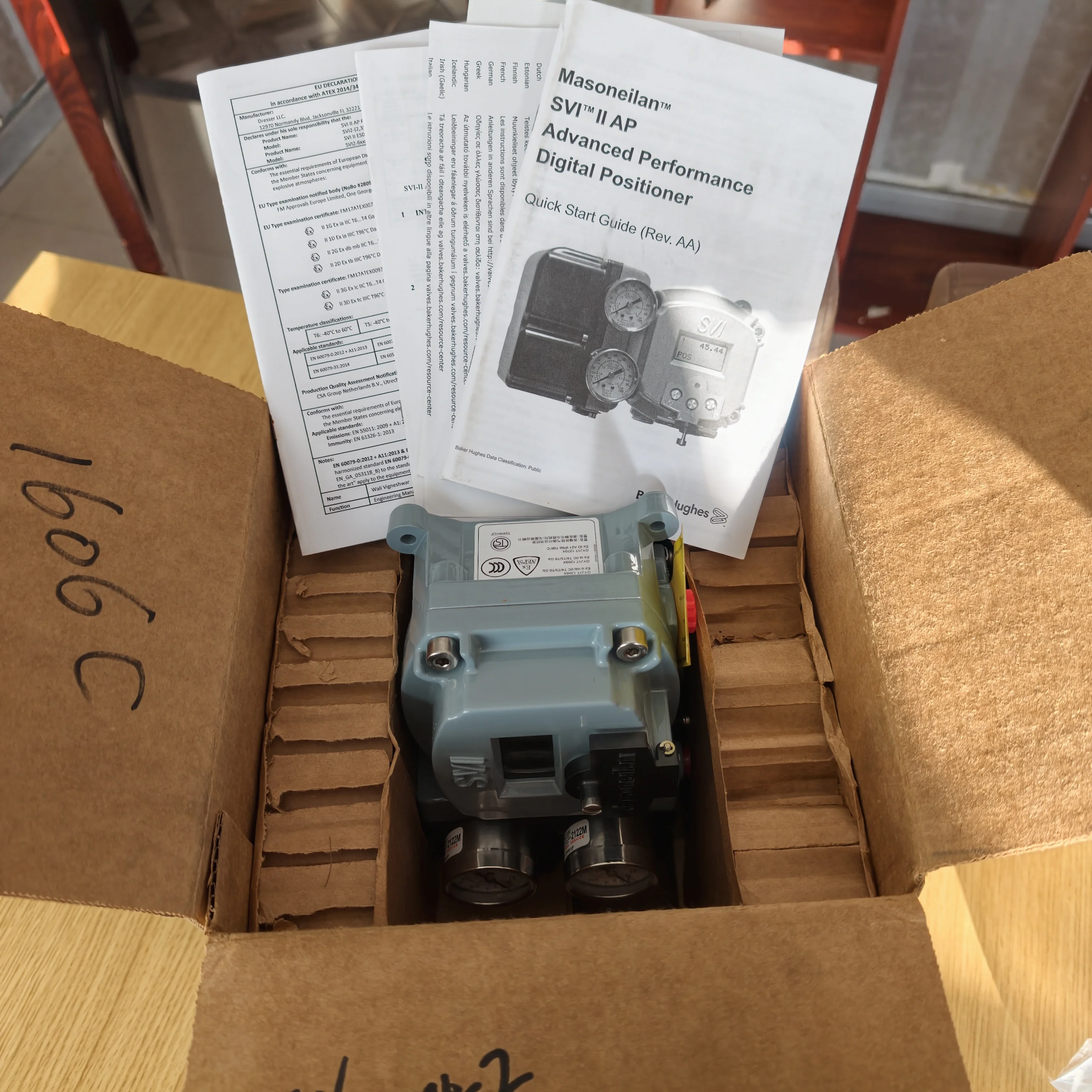 Masoneilan SVI-II AP Smart Valve Positioner (HART) For Pneumatic Control Valve