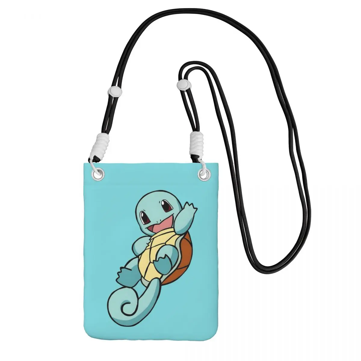 

Custom Cool Squirtles Mobile Phone Bag Women Men Cartoons Shoulder Crossbody Bag City Walk Detachable Shoulder Strap