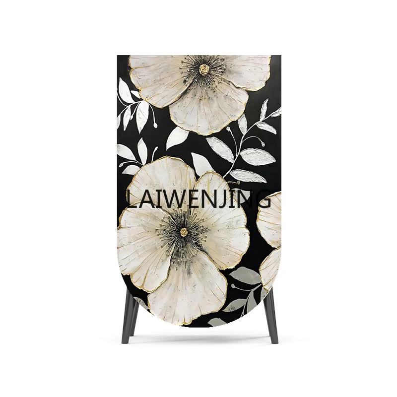 

MJY light luxury wardrobe bedroom against the wall solid wood storage cloakroom multi-functional entry cabinet