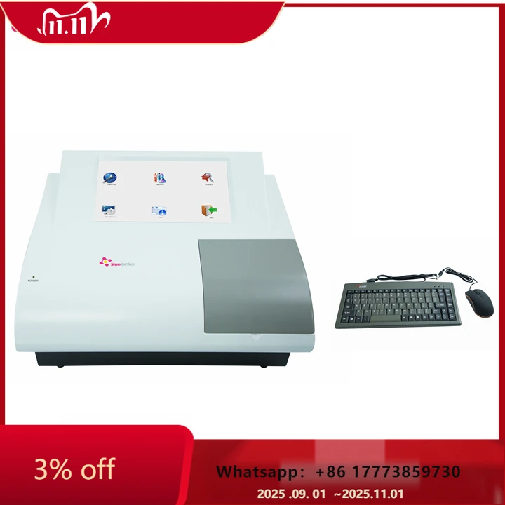 

Sinothinker ELISA Microplate Reader PC Controlled Elisa Microplate Reader Elisa Laboratory Equipment