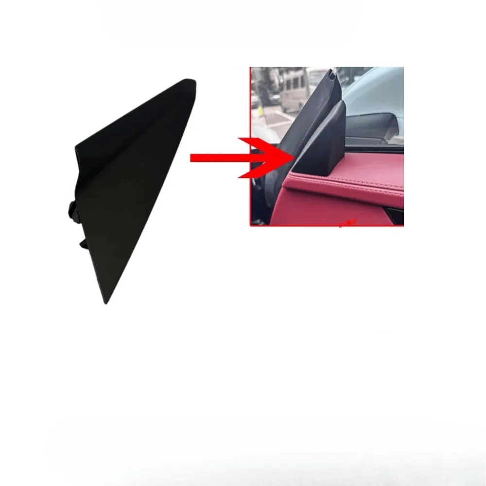 Reverse Mirror Triangle Door Interior Upper Trim Panel Inner Plate Protective Cover for Porsche 992 911