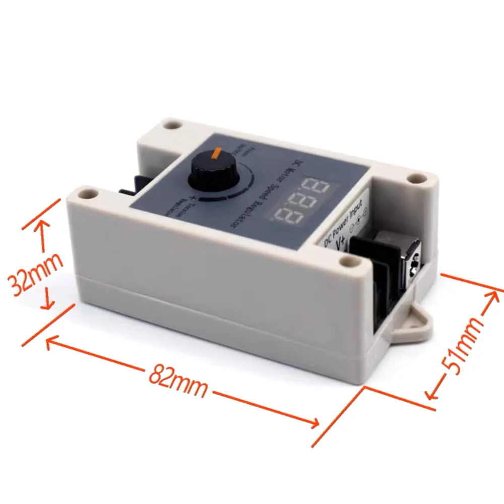 12V 24V 433M Wireless Remote Control DC Motor Speed Controller PWM Stepless Switch 5A Control