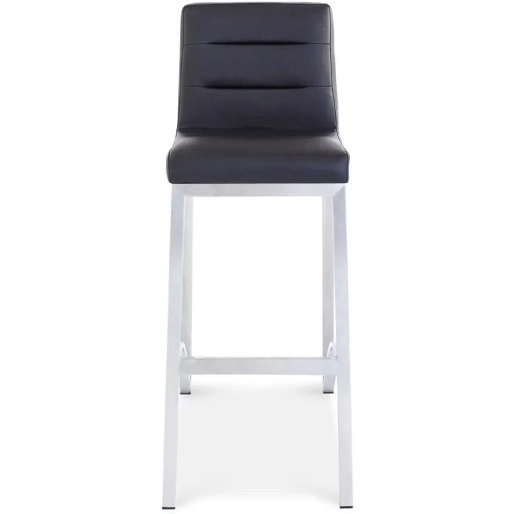 Lynx Barhocker mit Metallgestell – Schwarz