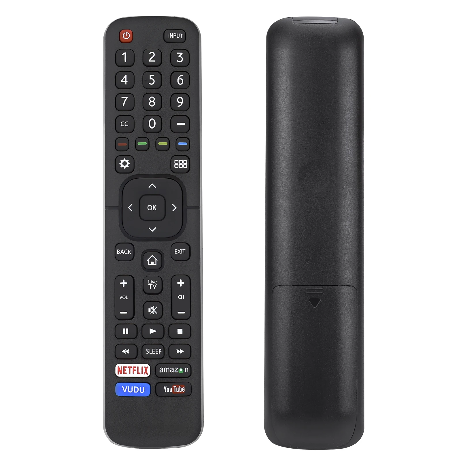Universal para Hisense-TV-Remote, EN2A27 Remoto Compatible con Todos los Smart TVs Hisense 4K LED HD UHD EN2A127H EN2A27HT EN2AN27H