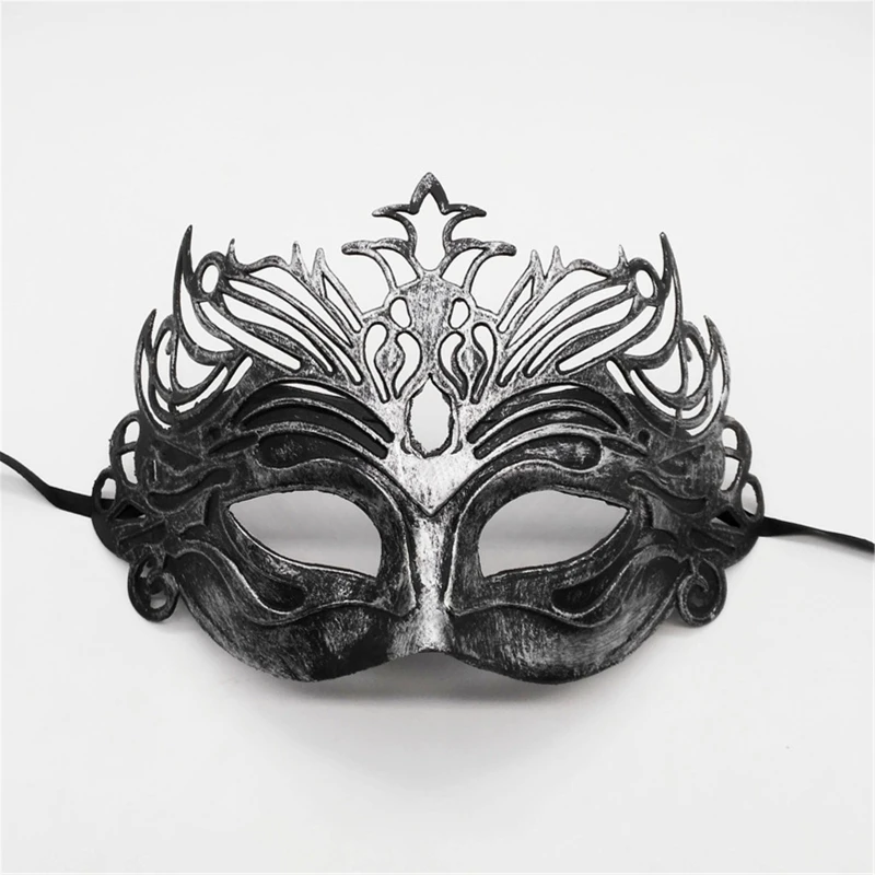 

Halloween Eye Mask Metallic Masquerade Mask Half Face Vintage Eye Mask Cosplay Masks Costume Death Dress Up Accessories Dropship