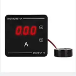 Automated Power Monitoring Tool Electricity Tester 120A Ammeter Digital Voltmeter Plastic Material Precise Current Converter