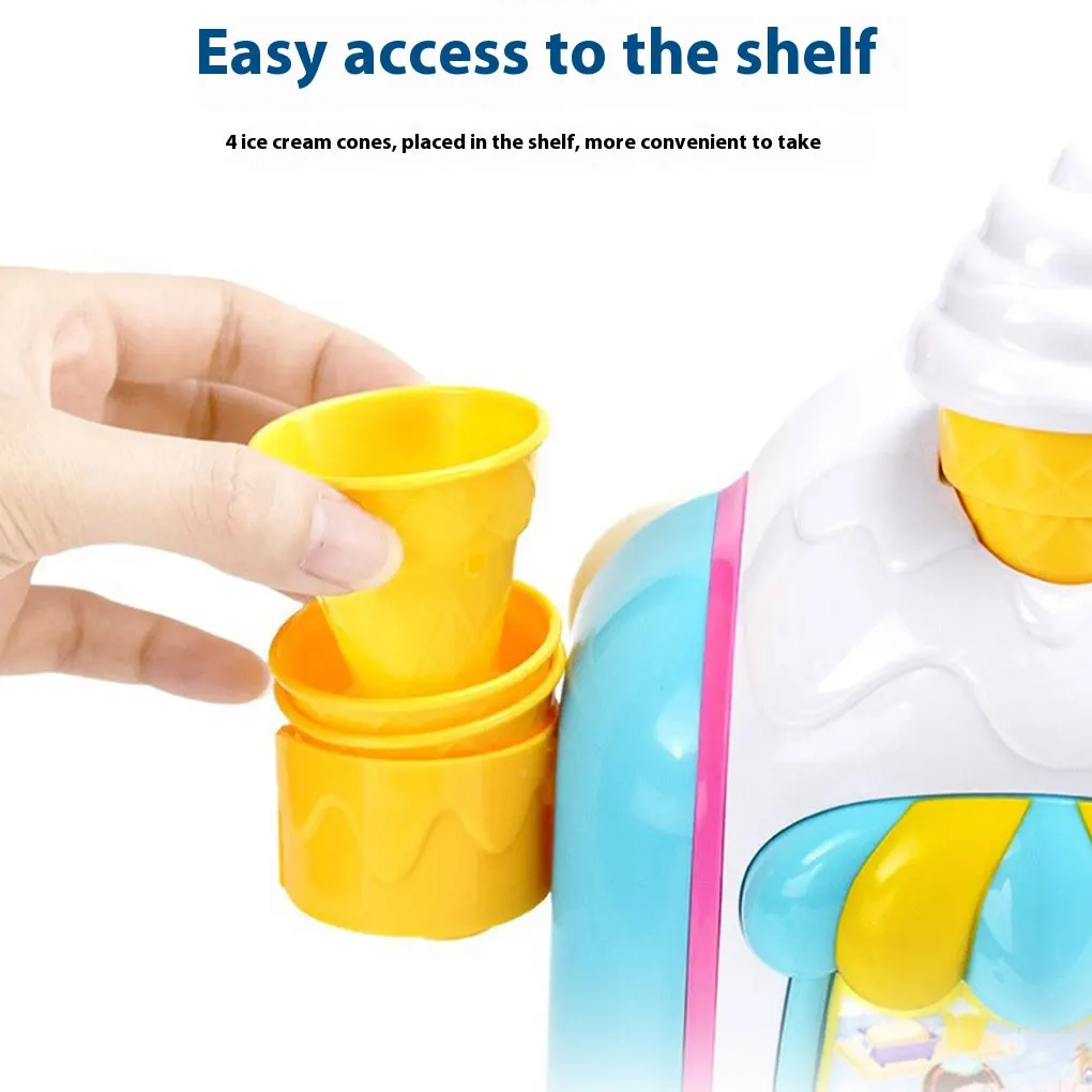 Childrens Creativity Stimulation Ice Cream Bath Bubble Toy Bathing Pleasure Enjoyment Ice Cream