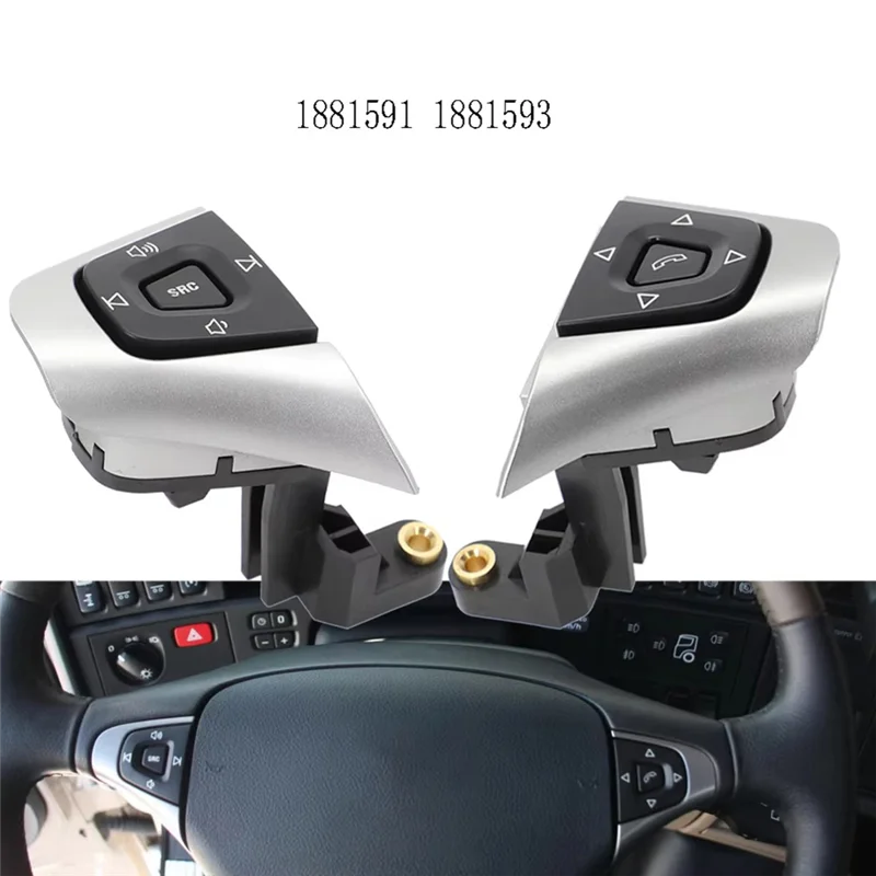 

AASS-For Scania P G R T Series Cruise Control Switch Speed Steering Wheel Button Autocruise Menus
