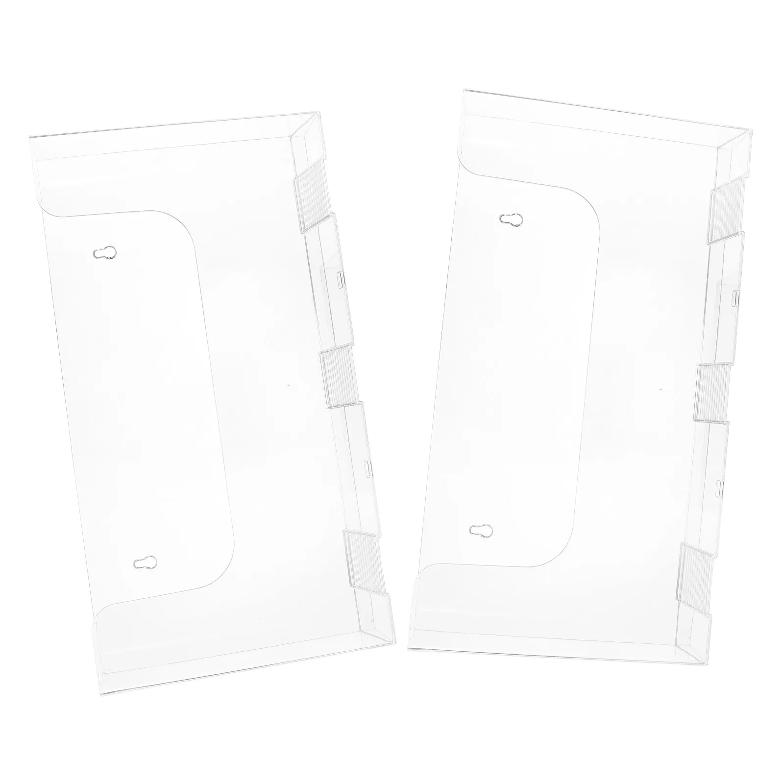 2pcs-wall-mounted-file-rack-acrylic-transparent-magazine-holder-wall-mounted-document-organizer-paper-storage-organizer-office