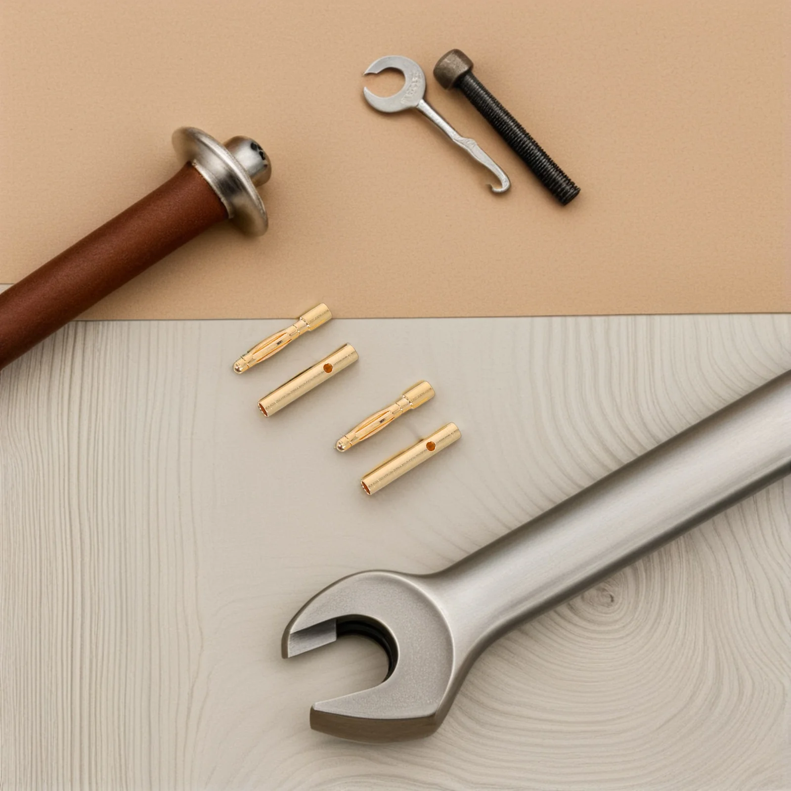 

30 set Gold-Plated Brass Banana Plugs 2Mm Connectors For Esc Male Female Adapters Speaker Wire