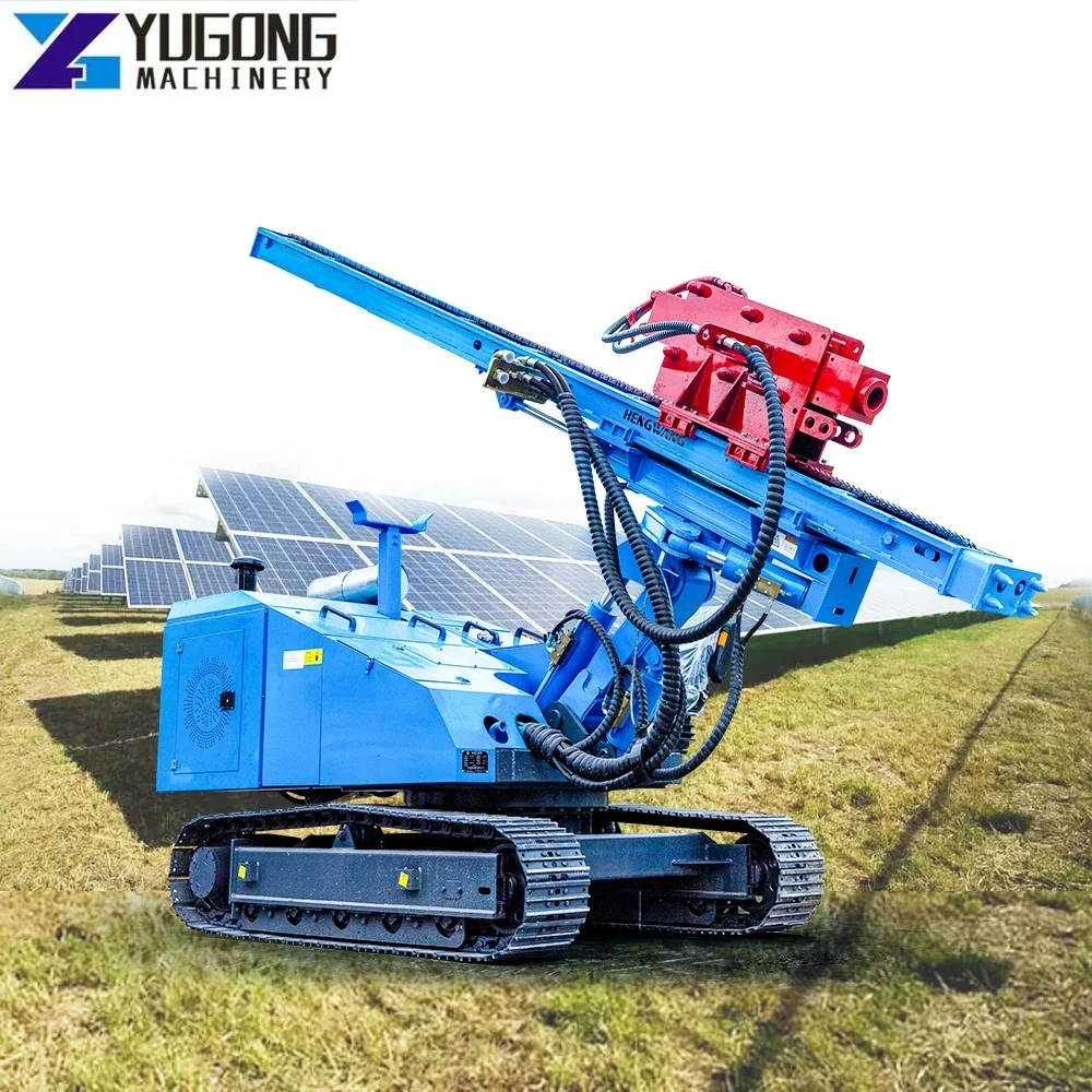 YG Hydraulic Rammer Pile Driver Crawler Mounted Pile Foundation Pile Driver Driller