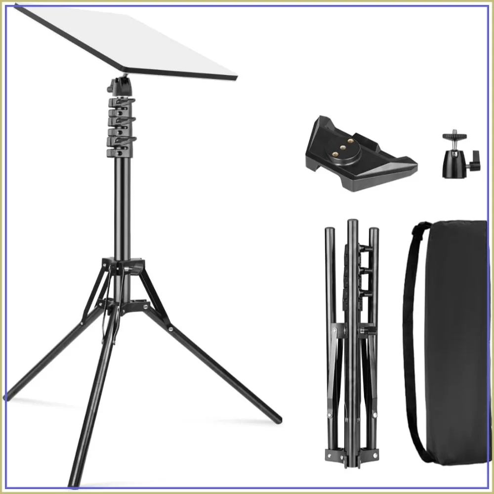 Starlink Mini Tripod Mount with Adapter, 3-Level Adjustable Height and 360 Tilt, Sturdy and Stable for Outdoor Camping and RV
