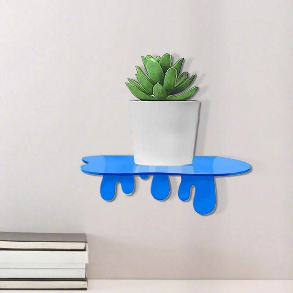 

New High-Transparency Shelves For Wall Storage Small Acrylic Display Shelving Aesthetic Wall Organizer Shelf Home Decoration