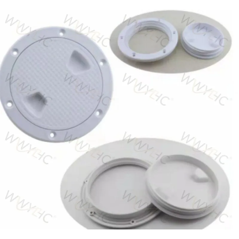 Suitable for Ship Deck Cover 4/6/8 Inch Ship Yacht Inspection Hole Circular Deck Cover Yacht Deck Cover Accessories