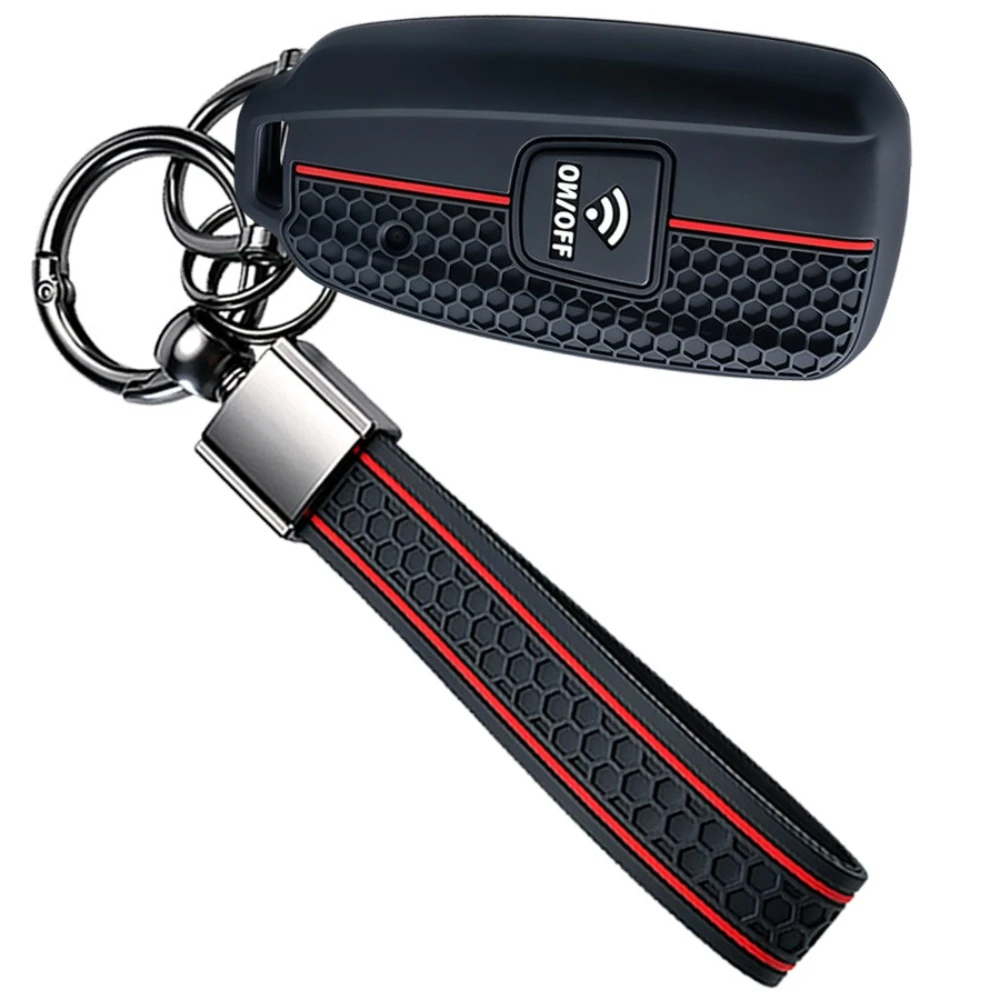 Hot Sale Motorcycle Silicone Key Cover for Yamaha TMAX 530 DX SX Motorcycle 2015-2017 Protect Shell Keychain Key Case Protector