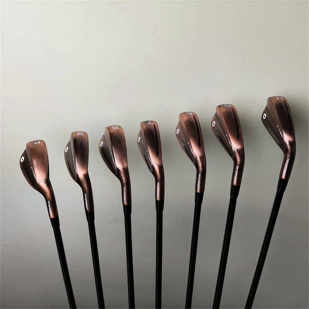 7PCS 2023 High Quality 790 Copper Forged Model Golf Clubs Irons Set 4-9P R/S Graphite/Steel Shafts Headcovers Free Shipping