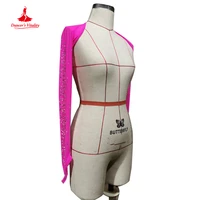 Traje de danza del vientre para mujer y adulto, Top de lentejuelas con temperamento, Falda corta, ropa de práctica, camisa Sexy, conjunto de ropa de actuación