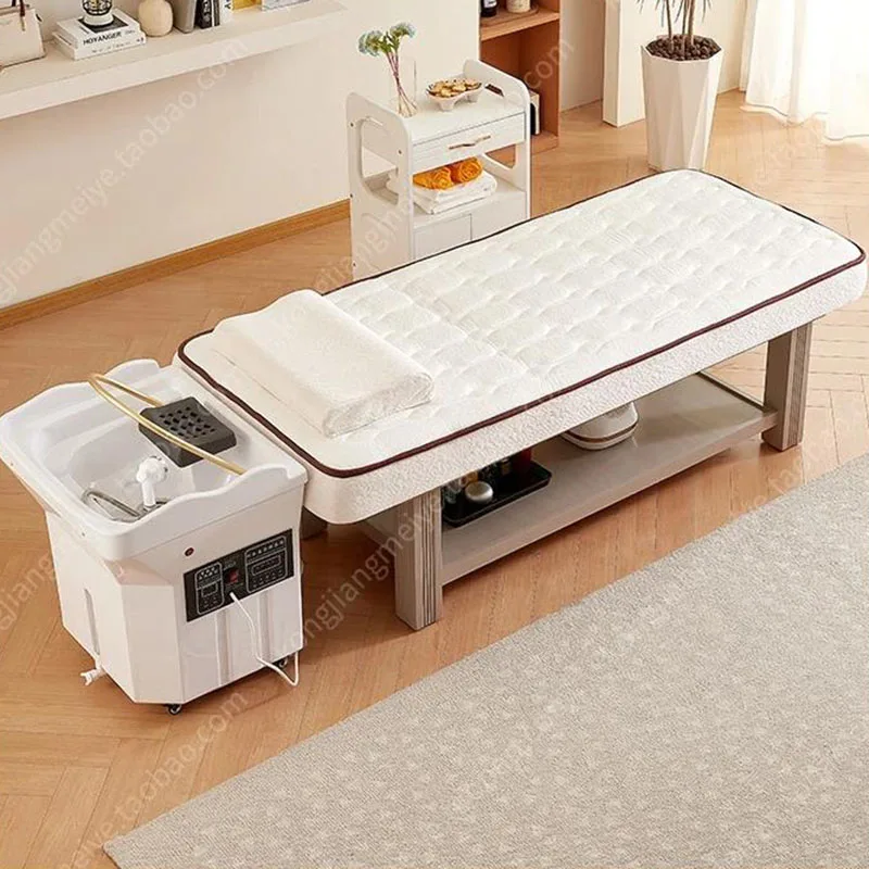 

Commercial Equipment Shampoo Bed Shampoo Chairs Hairdressing Aesthetic Spa Shampoo Chairs Beauty Cama Champú Unique Furniture