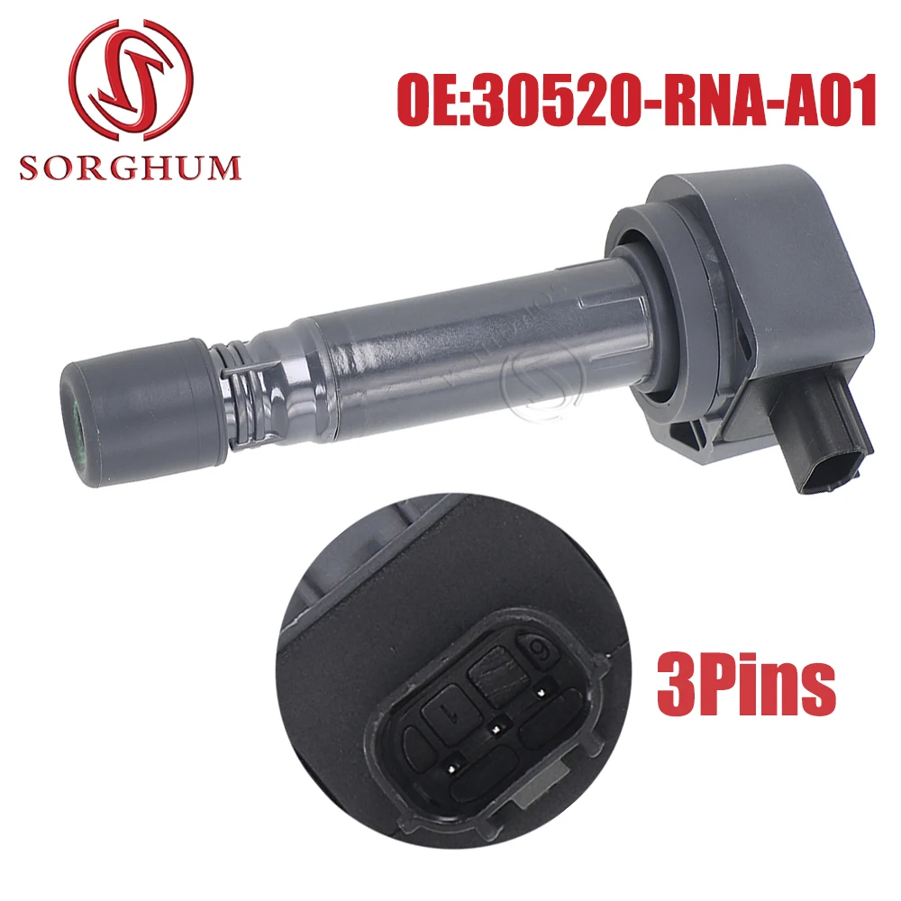 

1PC for Honda Civic 1.8L Ignition Coil 2006 2007 2008 2009 2010 2011 30520RNAA01 099700-102 Ignition System 30520PNAA01