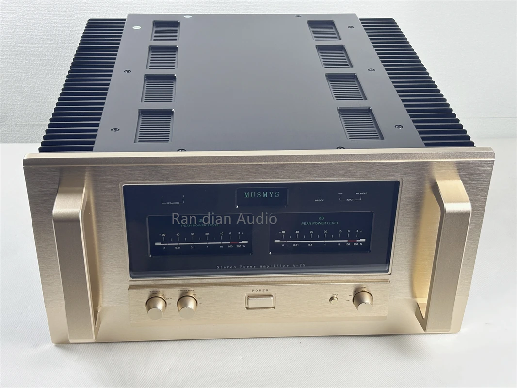 

High-end Accuphase A-75 Pure Class A Amplifier HiFi Balanced Post Power Amplifier Home Audio Speaker Protection,Accuphase A75