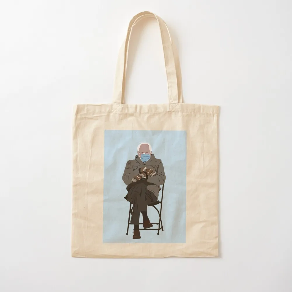 

Bernie sanders mittens Tote Bag hand bag women bag tote custom for beach