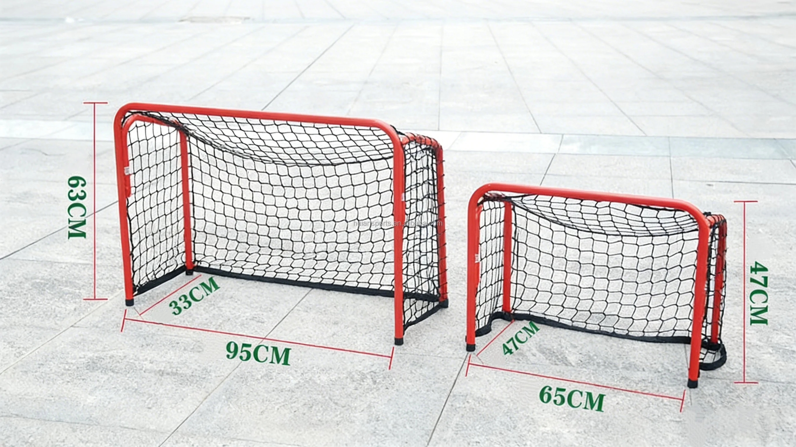 Foldable Portable Multi-use Football & Hockey Goal Indoor Outdoor Training Net