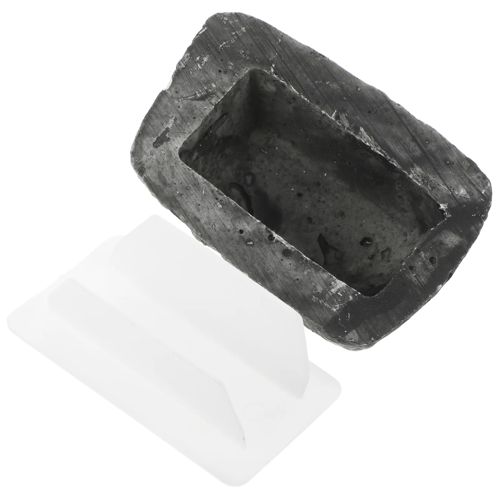 Fake Stone Key Holder Outdoor Waterproof Resin Key Storage Box for Garden Yard Spare Keys Hidden Security Container
