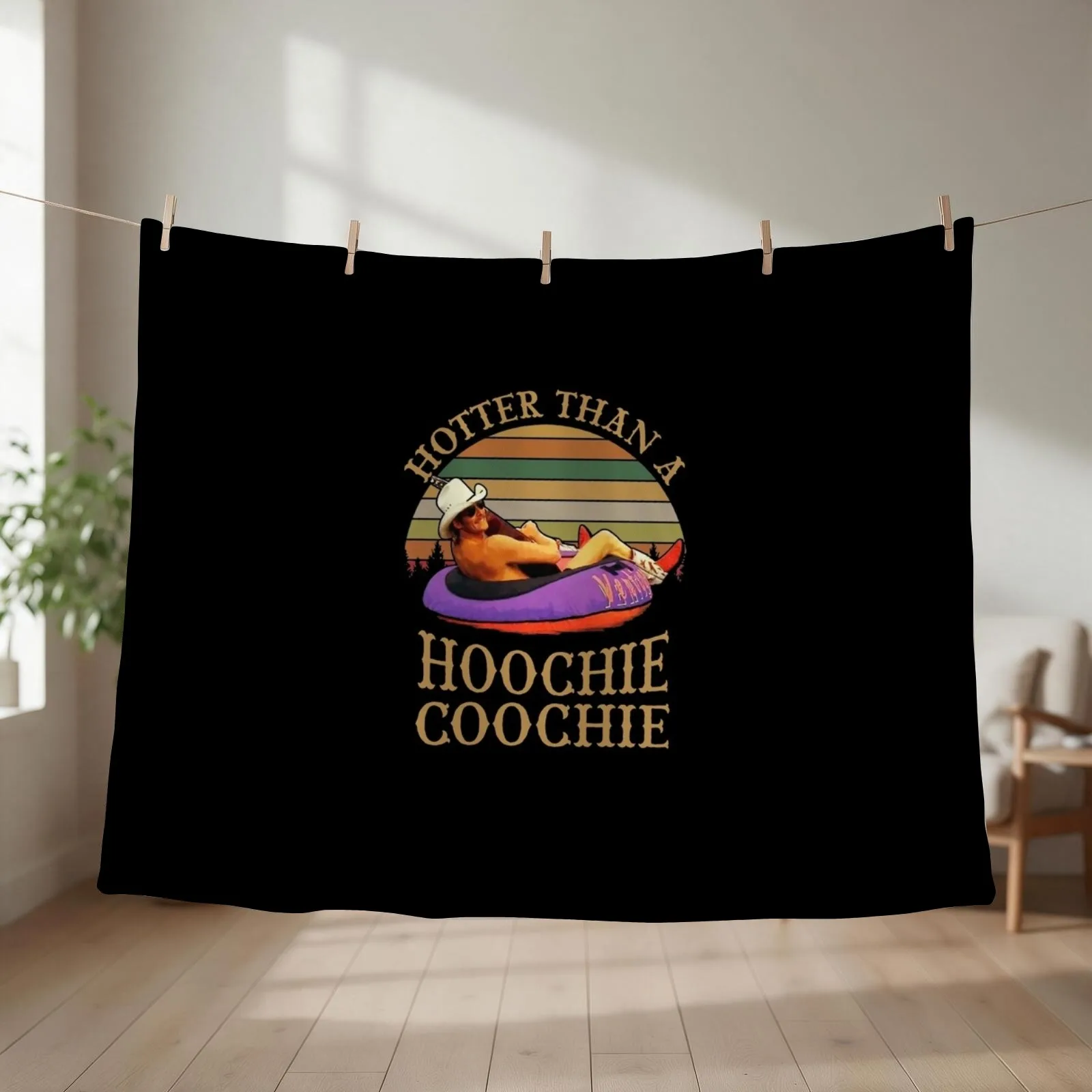 Alan Jackson Throw Blanket couch cozy soft plush fuzzy picnic outdoor blanket