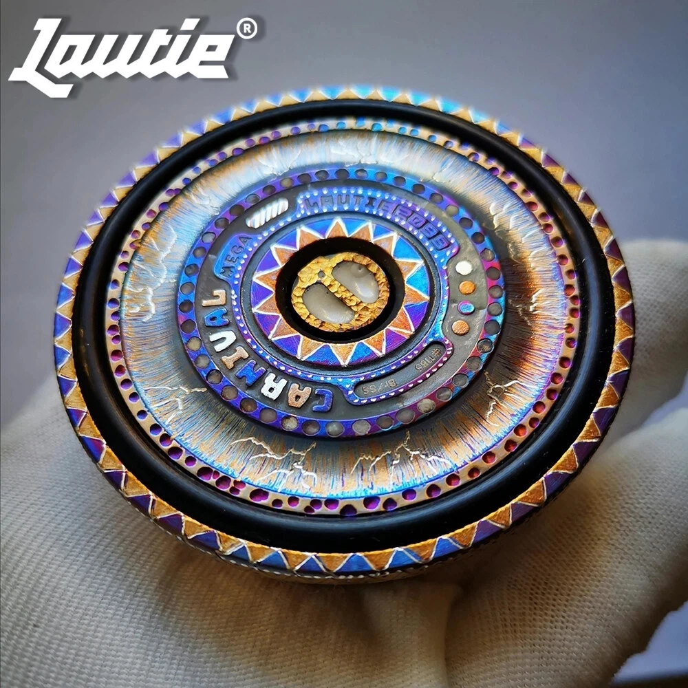 LAUTIE Carnival Mega Spinner 2099 Series Luminous Handmade Carving Office Desk Accessories