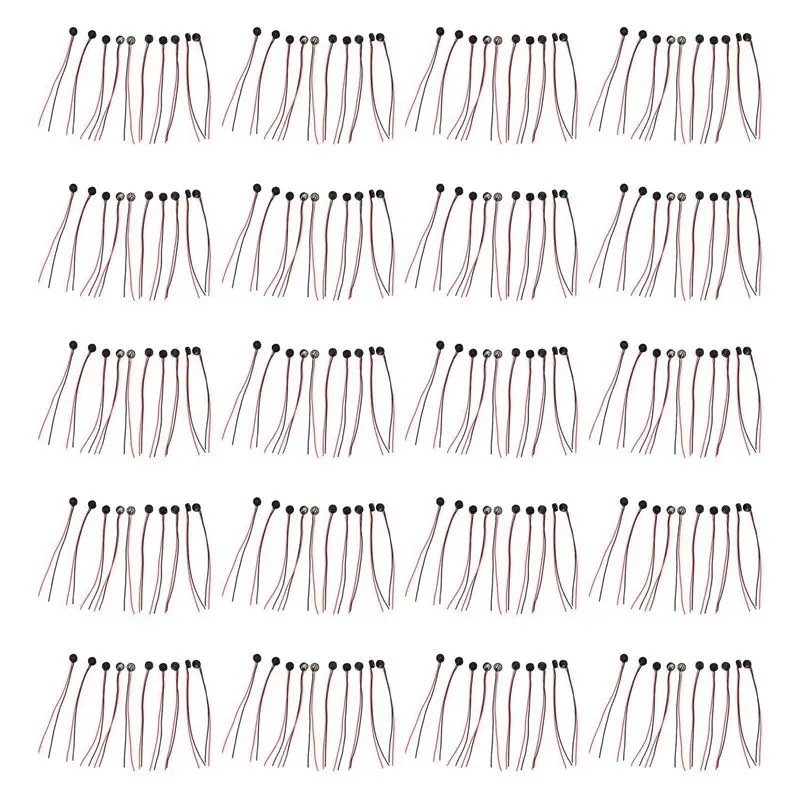 BNVN-200Pcs Electret Condenser MIC 4Mm X 2Mm For PC Phone MP3 MP4