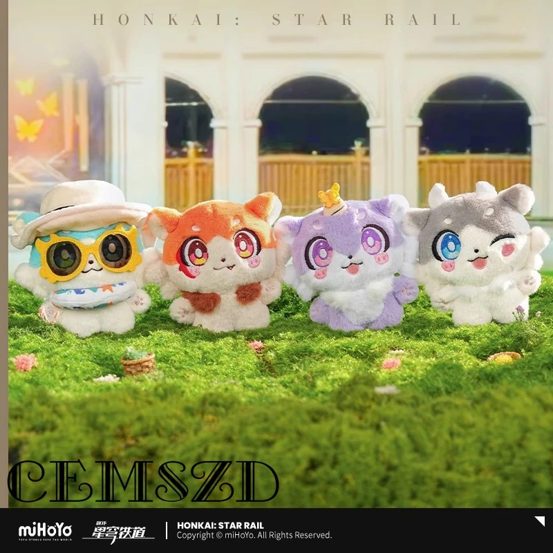 

[Authentic] Game Honkai Star Rail Awoo Chimera Boothill Bubbles Cosplay Cartoon Figurine Anime 13CM Sofa Ornament Halloween Gift