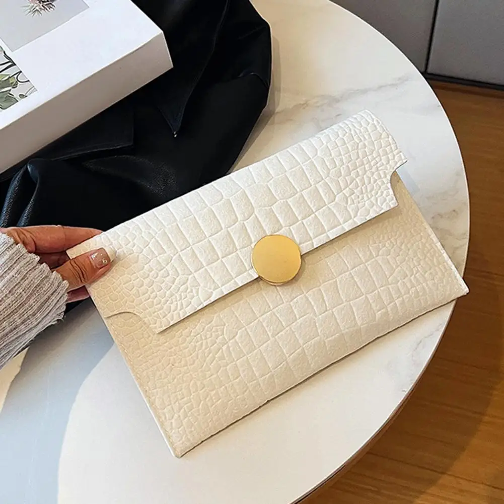 Felt Clutch Bag Small Shape Clutch Elegant Envelope Clutch Bag with Magnet Closure Capacity Portable Handbag for Women for Coin