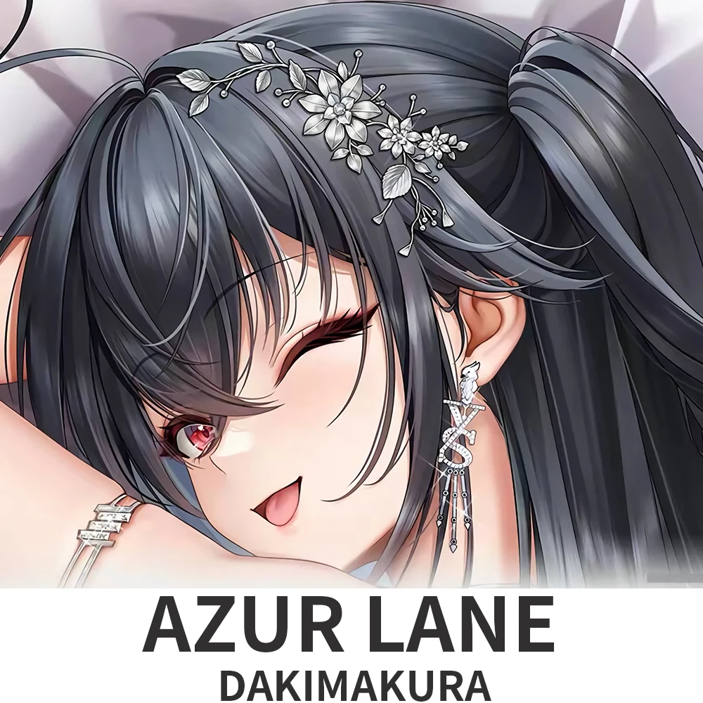 Azur Lane Dakimakura 2WAY Hugging Body Pillow Case Anime Taihou Pillow Cushion Cover Xmas Gifts