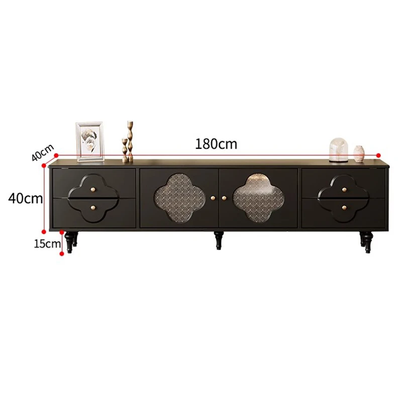 Classic Nordic Tv Stand Retro Luxury Universal With Storage Tv Stand Trendy Minimalist Rack Para Televisão Living Room Furniture