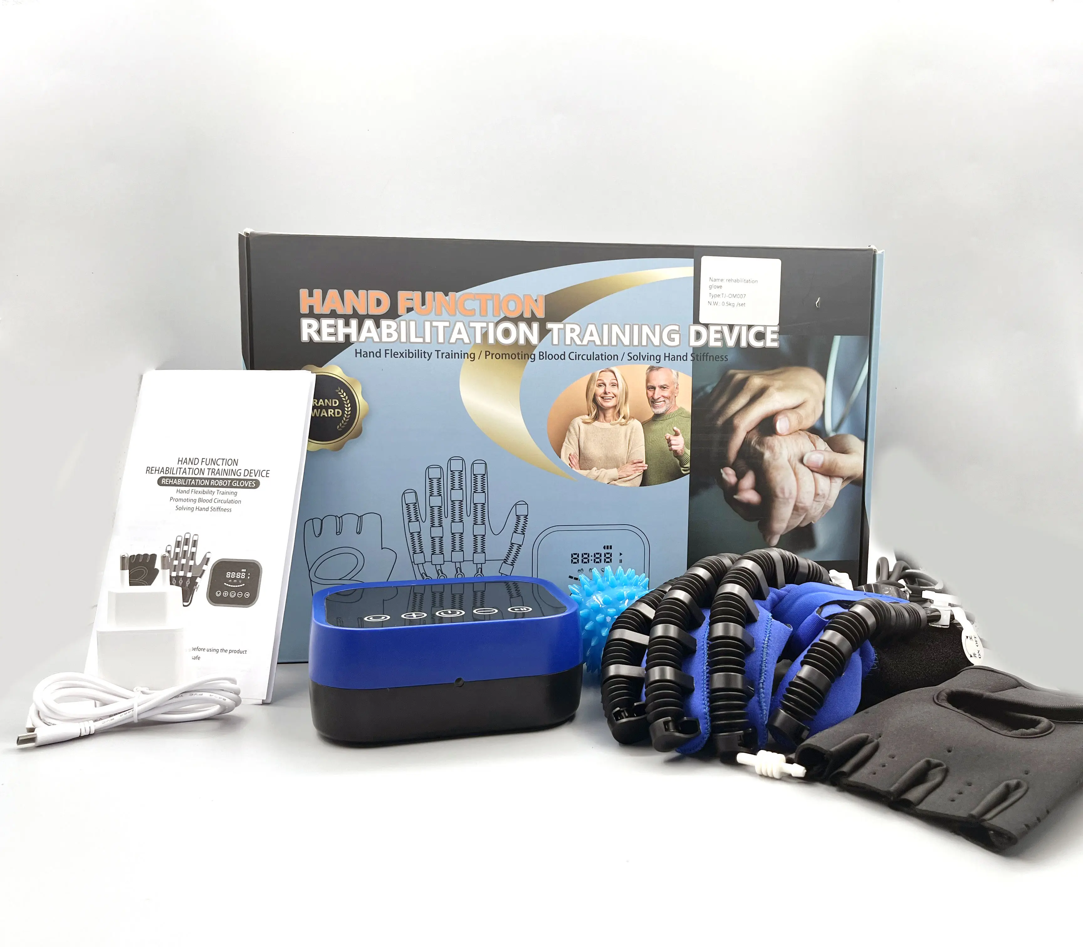 Stroke Hand Splint Robot Gloves – Long-Term Finger Training Rehabilitation Relief