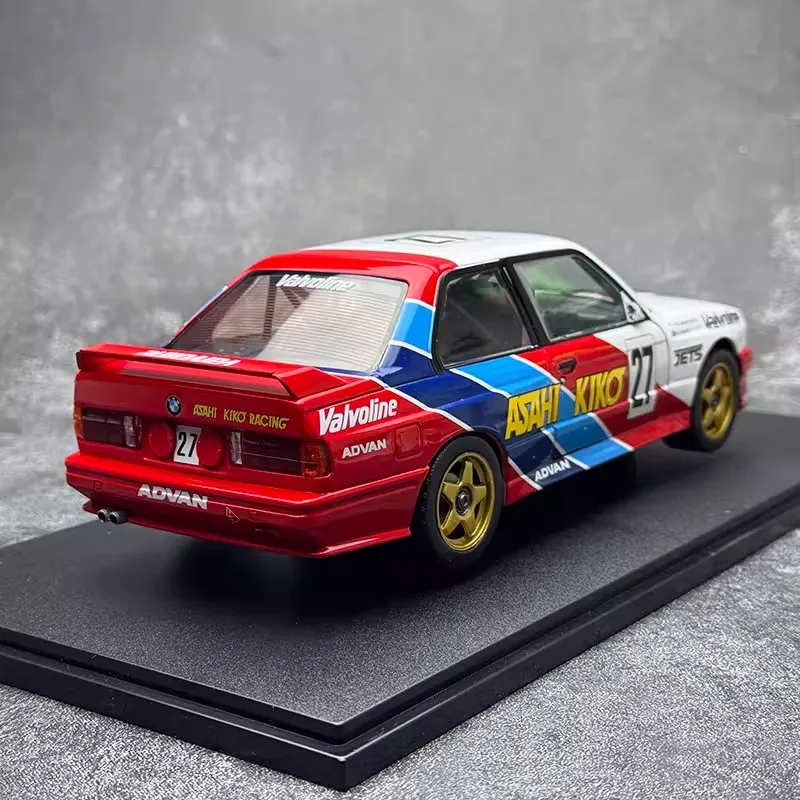 Solido 1/18 BMW M3 # 27 JTCC 1986 z dwoma otwieranymi drzwiami, model samochodu z odlewu, limitowana edycja, kolekcja symulacyjna, samochody, prezenty dla chłopców