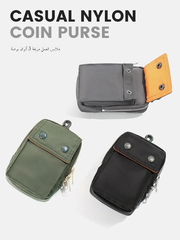  Nylon Tanker Camera Bag Digital Camera Waist Bag Classic Versatile Accessory Small Hanging Bag Korean Style Bucket Shape