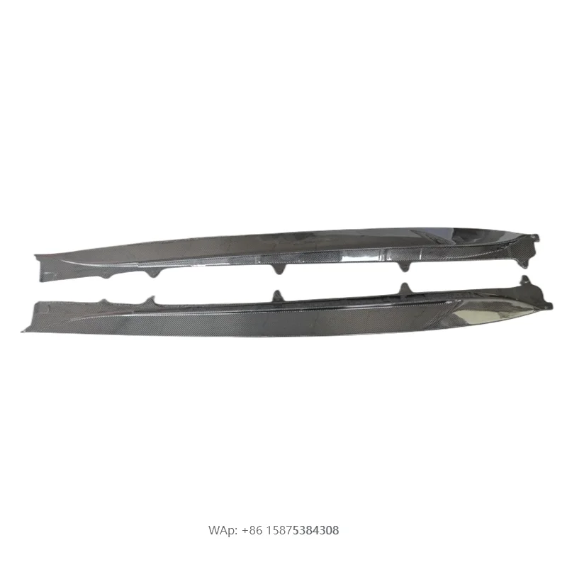 

P7 style true carbon fibre side skirt extension for the 13-19 F-type