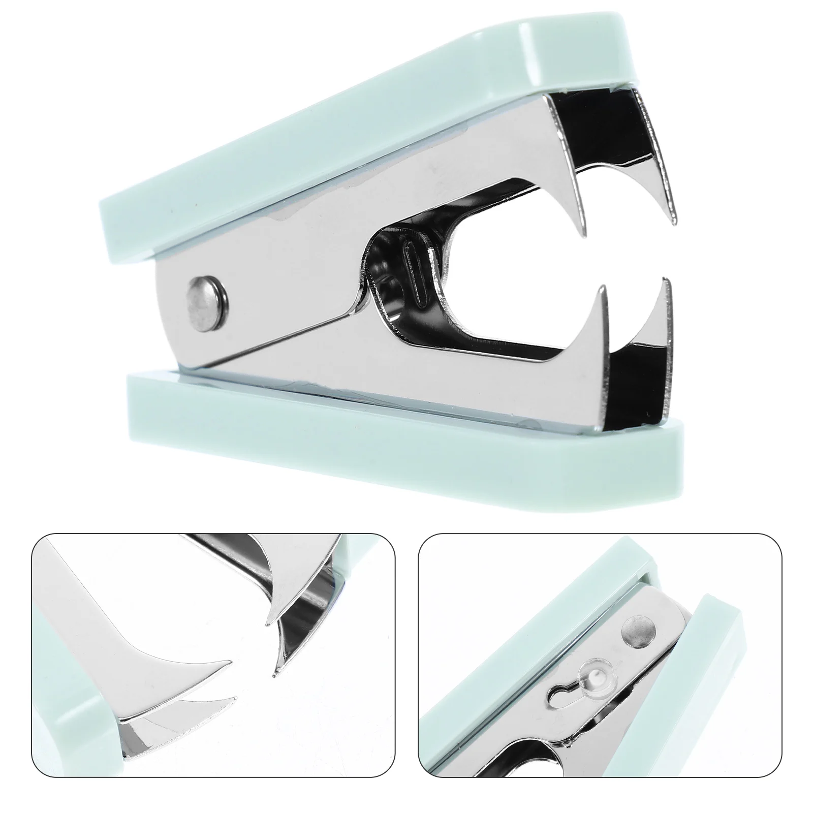 

Acrylic Staple Remover Stapler Puller Pinch Jaw Style Ergonomic Handle Easy Use Home Office Tack Nail Puller